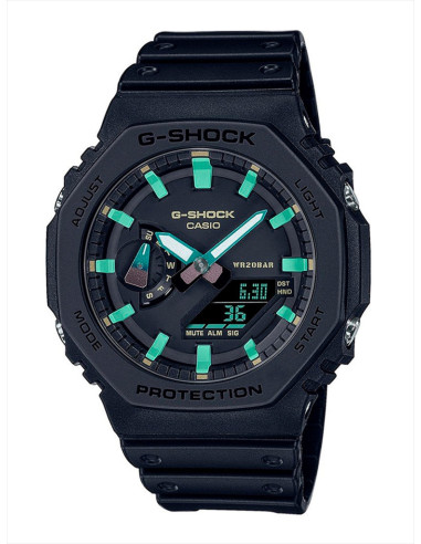 RELOJ HOMBRE CASIO G-SHOCK GA-2100RC-1AER NEGRO
