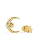 PENDIENTES MUJER GUESS JEWELRY GET LUCKY MOON AND STAR UBE29010