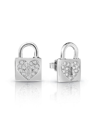 PENDIENTES MUJER GUESS JEWELRY HEART LOCK UBE85053