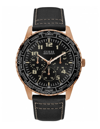 RELOJ HOMBRE GUESS PIONNER W1170G2  PLATEADO