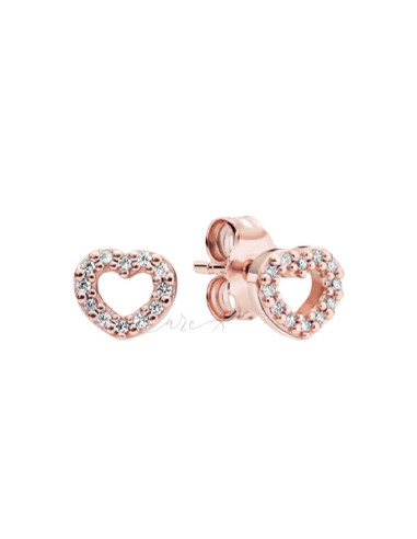 PENDIENTES PANDORA CORAZONES CAPTURADOS 280528CZ