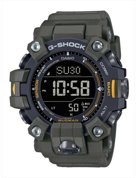 RELOJ HOMBRE CASIO G-SHOCK MASTER OF G MUDMAN GW-9500-3ER VERDE