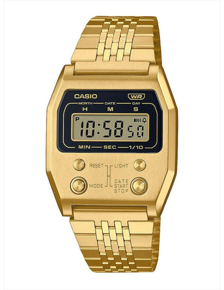 RELOJ UNISEX CASIO VINTAGE A1100G-5EF DORADO