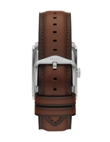 RELOJ HOMBRE FOSSIL CARRAWAY FS6012 MARRÓN