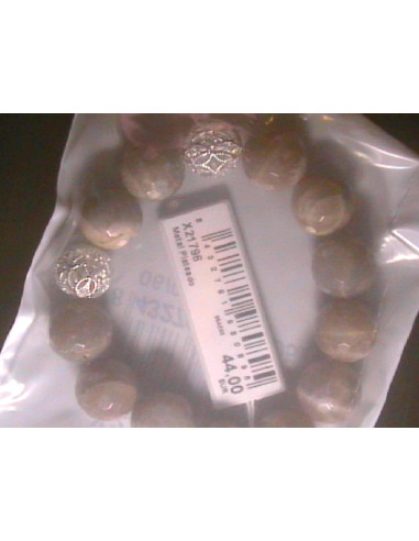 PULSERA VIDAL&VIDAL AGATAS Y BOLAS PLATEADAS X21796