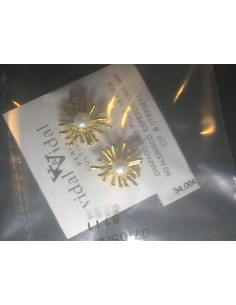 PENDIENTE PLATEADO CHAPADO