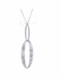 COLGANTE VIDAL&VIDAL BRILLO RAYADO CON CADENA  X1684260