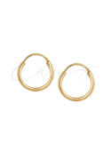 PENDIENTES VIDAL&VIDAL DE ARO ESSENTIALS 12X1,5MM F3289