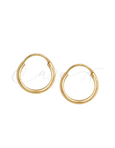 PENDIENTES VIDAL&VIDAL DE ARO ESSENTIALS 16X1,5MM F3290