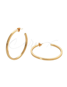 PENDIENTES DE ARO VIDAL&VIDAL CUADRADO G1767B