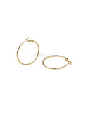 PENDIENTES DE ARO VIDAL&VIDAL FINO CLIP G2407B