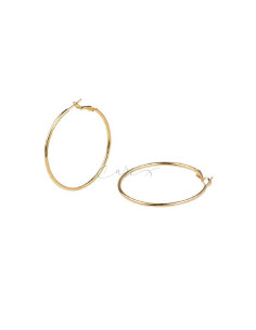 PENDIENTES DE ARO VIDAL&VIDAL FINO CLIP G2408B