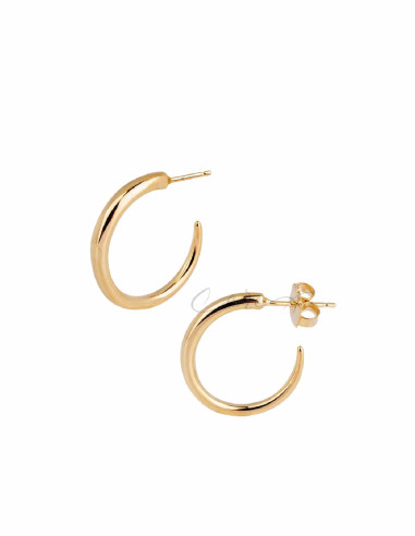 PENDIENTES DE ARO VIDAL&VIDAL LUNA G3306A