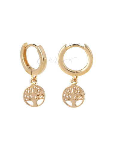 PENDIENTES DE ARO VIDAL&VIDAL ARTICULADO ÁRBOL G3354A