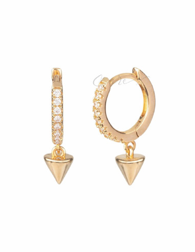 PENDIENTES DE ARO VIDAL&VIDAL FASHION 12MM G3367