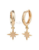 PENDIENTES DE ARO VIDAL&VIDAL ESTRELLA POLAR LISA G3438A