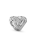 CHARM PANDORA BOCETO DE CORAZÓN BRILLANTE 798692C01