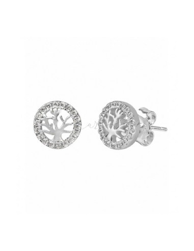 PENDIENTES VIDAL&VIDAL ESSENTIALS ÁRBOL DE LA VIDA CIRCONITAS P2652