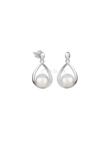PENDIENTES VIDAL&VIDAL PERLA LÁGRIMA P3001A