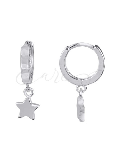 PENDIENTES VIDAL&VIDAL ARO ARTICULADO ESTRELLA P3209A
