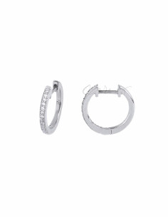 PENDIENTES DE ARO VIDAL&VIDAL ARTICULADO CIRCONITAS P3425