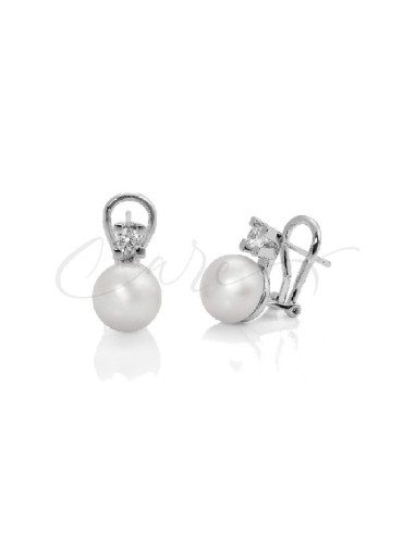 PENDIENTES VIDAL&VIDAL PERLAS CULTIVADAS Y CIRCONITAS R1151B