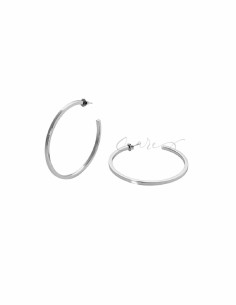 PENDIENTES MEDIO ARO VIDAL&VIDAL CUADRADO 60X3mm  R1775A