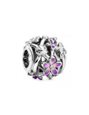 CHARM PANDORA MARGARITA MORADA EN FILIGRANA 798772C02