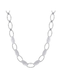COLLAR VIDAL&VIDAL ESLABONES RAYADOS OVALADOS X2584846