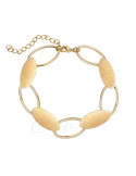 PULSERA VIDAL&VIDAL ESLABONES RAYADOS OVALADOS X9585517