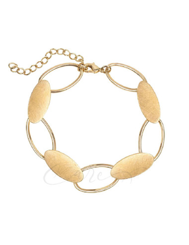 PULSERA VIDAL&VIDAL ESLABONES RAYADOS OVALADOS X9585517