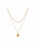 COLLAR VIDAL&VIDAL COLGANTE DOBLE CIRCONITA X4715041