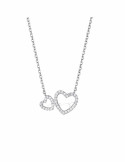 COLLAR VIDAL&VIDAL COLLAR DOS CORAZONES CIRCONITAS X6286940A
