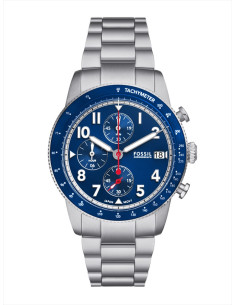 RELOJ HOMBRE FOSSIL CRONÓGRAFO SPORT TOURER FS6047 PLATEADO