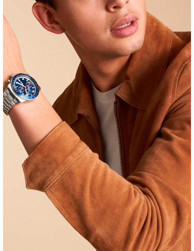 RELOJ HOMBRE FOSSIL CRONÓGRAFO SPORT TOURER FS6047 PLATEADO