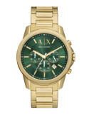 RELOJ HOMBRE ARMANI EXCHANGE BANKS AX1746 DORADO