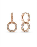 PENDIENTES DOBLE ARO PANDORA BRILLANTES 289052C01