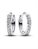 PENDIENTES DE ARO PANDORA ABRAZO BRILLANTE 293015C01