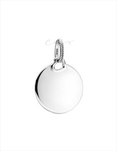 COLGANTE PANDORA ETIQUETA REDONDA GRABABLE 398610C00