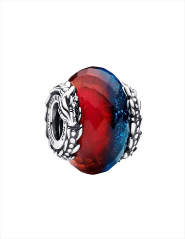 CHARM PANDORA CRISTAL DE MURANO DOBLE DRAGONES DE HIELO Y FUEGO DE JUEGO DE TRONOS 792966C00