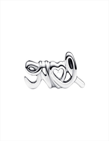 CHARM PANDORA LOVE ESCRITO A MANO 793055C00