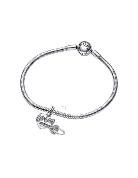 CHARM COLGANTE PANDORA DIVISIBLE CORAZÓN Y LLAVE 793081C01