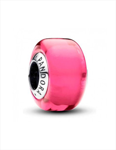 CHARM MINI PANDORA CRISTAL DE MURANO ROSA 793107C00