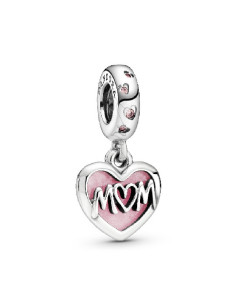 CHARM COLGANTE PANDORA CORAZÓN MOM 798887C01