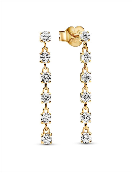 PENDIENTES PANDORA GEMAS BRILLANTES 263011C01