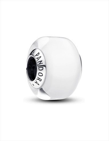 CHARM MINI PANDORA CRISTAL DE MURANO BLANCO 793118C00