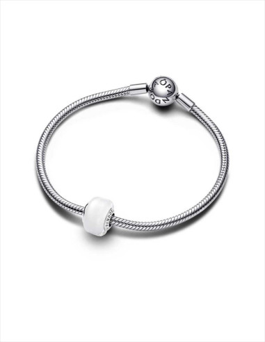 CHARM MINI PANDORA CRISTAL DE MURANO BLANCO 793118C00