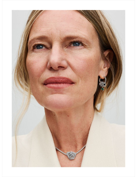 CHARM PANDORA ROSA FLORECIENDO BRILLANTE 793201C01