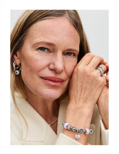 CHARM COLGANTE PANDORA CORAZÓN OPALESCENTE MAMÁ 793202C01