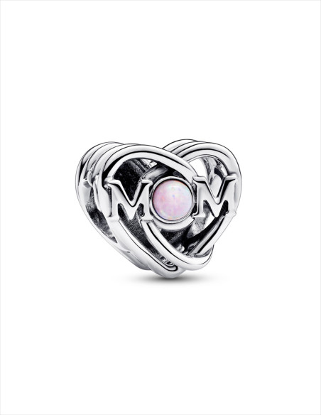 CHARM PANDORA FILIGRANA CORAZÓN Y MADRE 793233C01